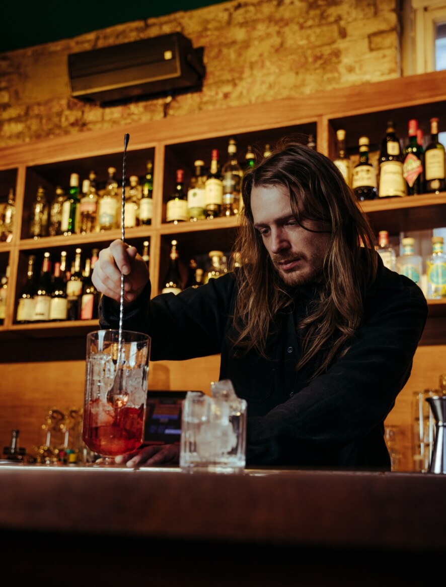 A bartender making a cocktail (1)